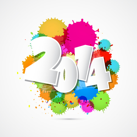 Vector Happy New Year Backgroundのイラスト素材