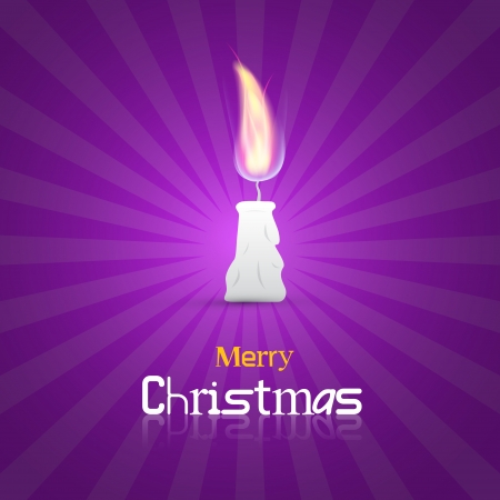 Violet Abstract Vector Merry Christmas Backgroundのイラスト素材