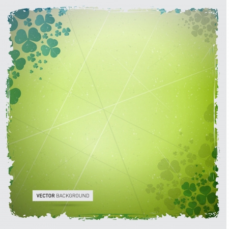 Abstract Green vector background のイラスト素材