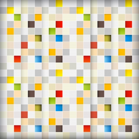 Abstract square vector background のイラスト素材