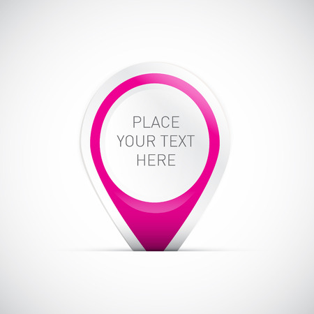 purple Tagのイラスト素材