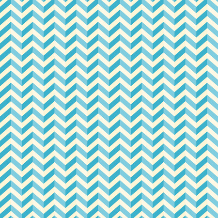 Retro Seamless Blue - White Backgroundのイラスト素材