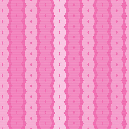 Vector Abstract Retro Seamless Pink Vertical Pattern - Background のイラスト素材
