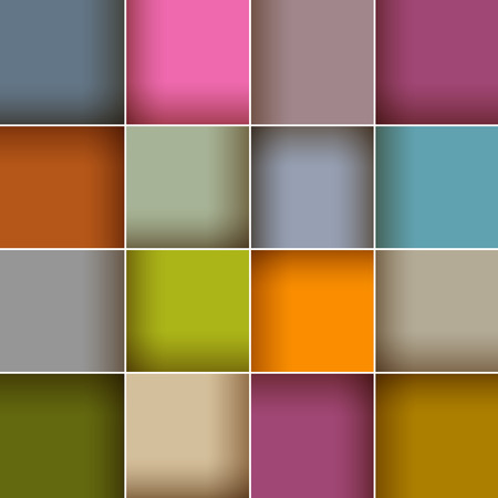 Vector Square Colorful Abstract Background のイラスト素材