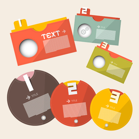 Infographics Design - Labels Templateのイラスト素材