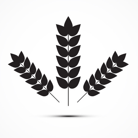 Vector Ears of Wheat Icon Illustrationのイラスト素材