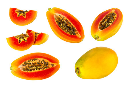 Bunch of yellow bananas isolated on white background.の写真素材