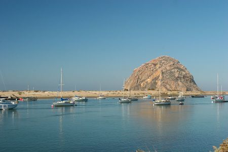 Morro Rockの写真素材