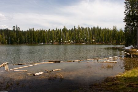 Lassen Volcanic Parkの写真素材