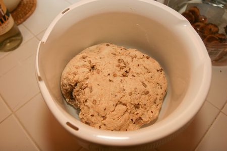 Bread doughの写真素材