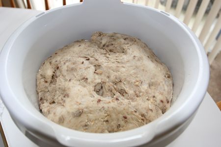 Bread doughの写真素材