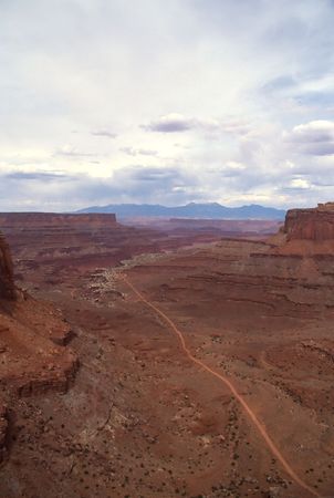 Canyonlands National Park, located near Moab, Utah and Arches National Parkの写真素材