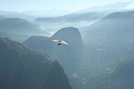 Glacier Point is a viewpoint above Yosemite Valley, in California