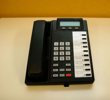 Modern multiline office phone