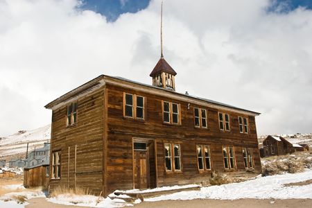 Bodie, a ghost town on the eastern slope of the Sierra Nevada mountain range in Mono County,...