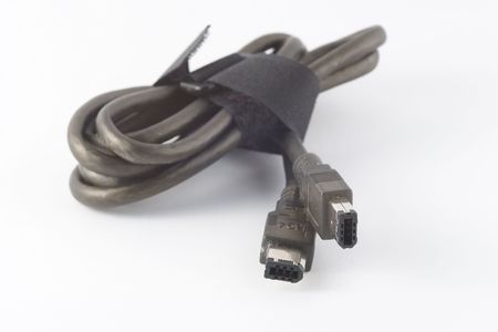 IEEE 1394 interface is a serial bus interface standard for high-speed communications and isochronous real-time data transfer, frequently used by personal computersの写真素材
