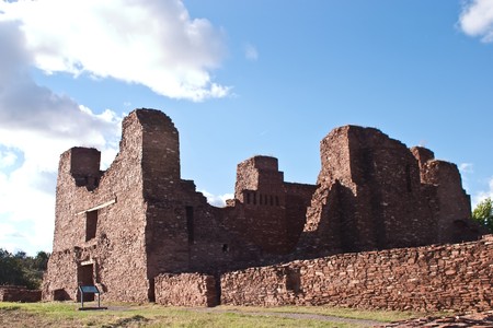 Quarai were a Tiguex Puebloan band of American Indians that originated in present-day New Mexico. Because of Apache hostilities they fled to El Paso in around 1675; later they moved to Isleta del Sur on the Rio Grande.の写真素材