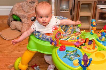 Baby walker is a device that can be used by infants who cannot walk on their own to move from one...