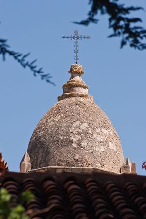 Mission San Carlos Borromeo de Carmelo, also known as the Carmel Mission, is a historic Roman Catholic mission church in Carmel-by-the-Sea, California. It was the headquarters of the padre presidente, Father Fermin Francisco de Lasuen.の写真素材