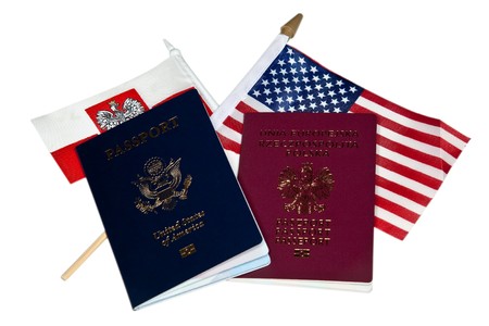 Multiple citizenship is a status in which a person is concurrently regarded as a citizen under the laws of more than one state.の写真素材