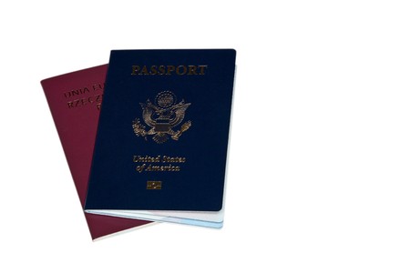 Multiple citizenship is a status in which a person is concurrently regarded as a citizen under the laws of more than one state.の写真素材
