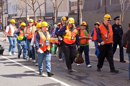 SAN FRANCISCO, CA, USA - MARCH 12:  The 160th Annual St. Patrick's Day Parade, March 12, 2011 in San Francisco, CA, USAのeditorial素材