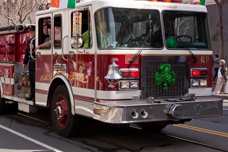 SAN FRANCISCO, CA, USA - MARCH 12:  The 160th Annual St. Patrick's Day Parade, March 12, 2011 in San Francisco, CA, USAのeditorial素材
