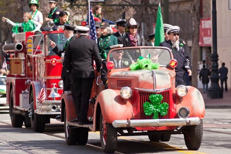 SAN FRANCISCO, CA, USA - MARCH 12:  The 160th Annual St. Patrick's Day Parade, March 12, 2011 in San Francisco, CA, USAのeditorial素材