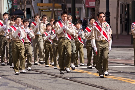 SAN FRANCISCO, CA, USA - MARCH 12:  The 160th Annual St. Patrick's Day Parade, March 12, 2011 in San Francisco, CA, USAのeditorial素材