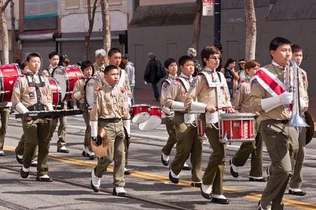 SAN FRANCISCO, CA, USA - MARCH 12:  The 160th Annual St. Patrick's Day Parade, March 12, 2011 in San Francisco, CA, USAのeditorial素材