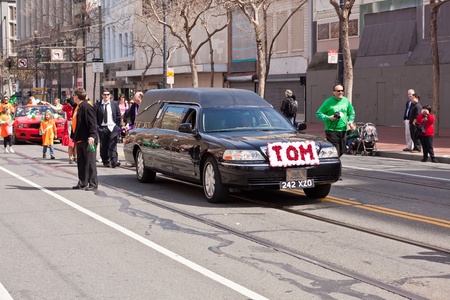 SAN FRANCISCO, CA, USA - MARCH 12:  The 160th Annual St. Patrick's Day Parade, March 12, 2011 in San Francisco, CA, USAのeditorial素材