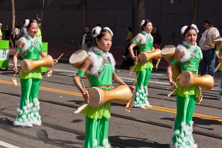 SAN FRANCISCO, CA, USA - MARCH 12:  The 160th Annual St. Patrick's Day Parade, March 12, 2011 in San...