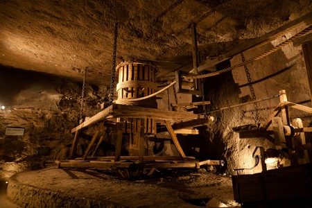 Wieliczka Salt Mine continuously produced table salt from the 13th century until 2007 as one of the world's oldest operating salt mines.のeditorial素材