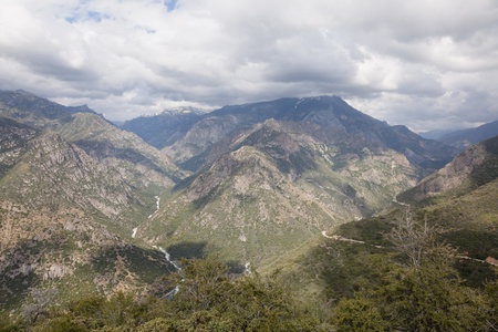 Kings Canyon National Park is a U.S. National Park in the southern Sierra Nevada, east of Fresno, California.の写真素材