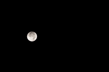 Lunar eclipse occurs when the Moon passes behind the Earth so that the Earth blocks the Sun's rays from striking the Moon.の写真素材