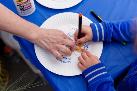 MOUNTAIN VIEW, CALIFORNIA, USA - MARCH 10: City of Mountain View celebrates Arbor Day on the second Saturday of March at Pioneer Park March 10, 2012 in Mountain View, California, USAのeditorial素材