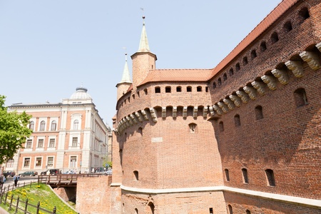 Krak Atilde barbican is a barbican a fortified outpost once connected to the city walls.のeditorial素材