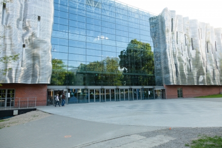 Shopping, Arts and Business Center "Stary Browar" - the center of commerce and art, built in November 2003, located in the center of Poznanのeditorial素材