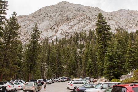 Mount Whitney Trail is a trail that climbs Mount Whitney. It starts at Whitney Portal, 13 miles (21 km) west of the town of Lone Pine, California.のeditorial素材