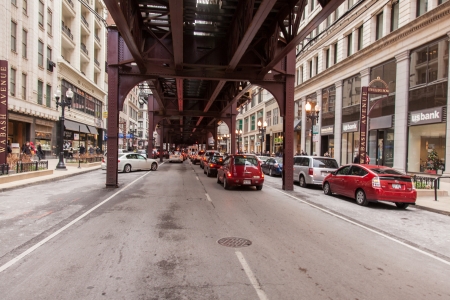 Chicago Loop is one of 77 officially designated community areas located in the City of Chicago, Illinois, United Statesのeditorial素材