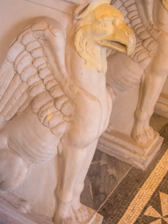 Vatican Museums are the museums of the Vatican City and are located within the city's boundaries. They display works from the immense collection built up by the Roman Catholic Church throughout the centuries including some of the most renowned classical sのeditorial素材