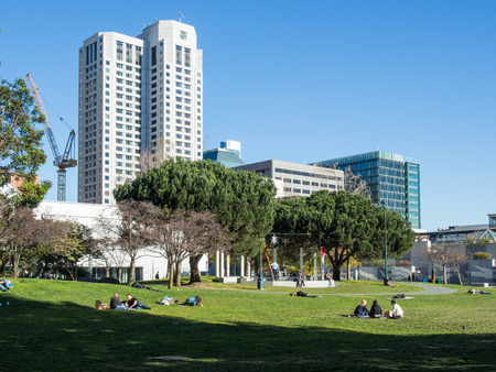 Yerba Buena Gardens is the name for two blocks of public parks located between Third and Fourth,...