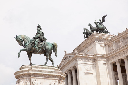 Altare della Patria (Altar of the Fatherland) is a monument built in honour of Victor Emmanuel, the...