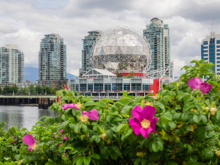 Science World at Telus World of Science, Vancouver is a science centre run by a not-for-profit organization in Vancouver, British Columbia, Canada.のeditorial素材