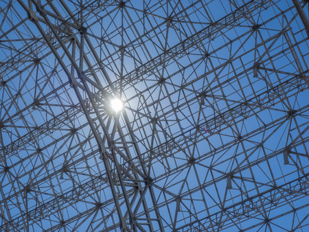 Mountain View, CA/USA - October 18, 2014: NASA's Ames Research Center 75th Anniversary Open House. Visitors to the event visited booths set up by NASA researchers looking at everything from nanotechnology to astrobiology.のeditorial素材