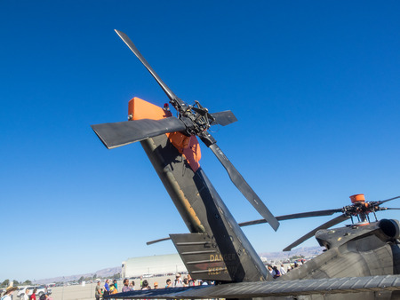 Mountain View, CA/USA - October 18, 2014: NASA's Ames Research Center 75th Anniversary Open House. Visitors to the event visited booths set up by NASA researchers looking at everything from nanotechnology to astrobiology.のeditorial素材