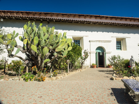Mission San Juan Bautista is a Spanish mission in San Juan Bautista, California.のeditorial素材