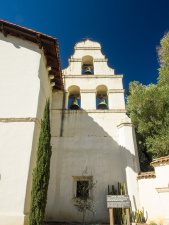 Mission San Juan Bautista is a Spanish mission in San Juan Bautista, California.の写真素材