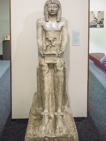 Rosicrucian Egyptian Museum is a museum about Ancient Egypt located at Ancient Mystical Order Rosae Crucis Rosicrucian Park in the Rose Garden neighborhood of San Jose, California.のeditorial素材