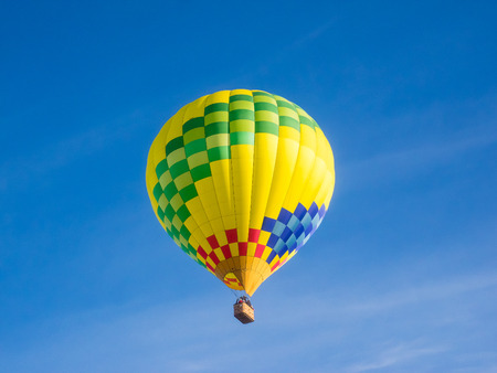 WINDSOR, CA/USA - June 20, 2015: 25th Annual Sonoma County Hot Air Balloon Classic is a yearly event where you can experience balloons up close, watch them launch, and even take tethered rides.のeditorial素材